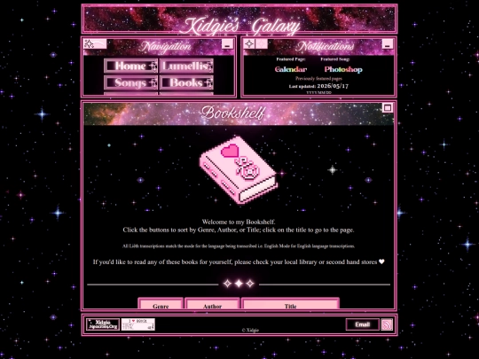 Books screenshot