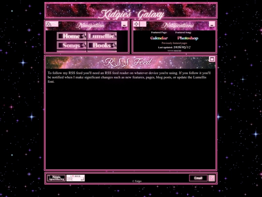 RSS screenshot