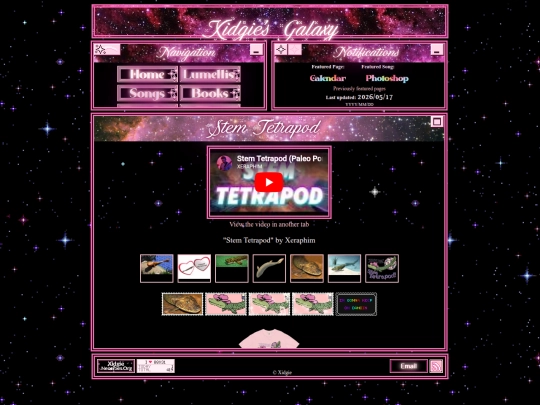 Songs/StemTetrapod screenshot