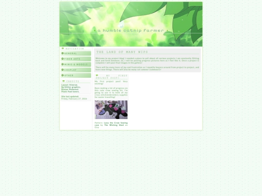 projblog screenshot