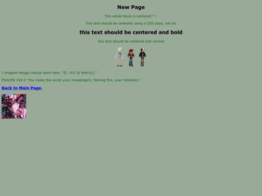 NEW WEBSITE MAIN PAGE TEXT screenshot