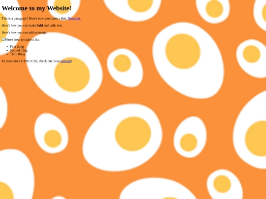 Pages/sunny-side-up screenshot