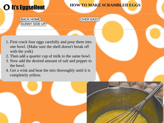 scrambled screenshot