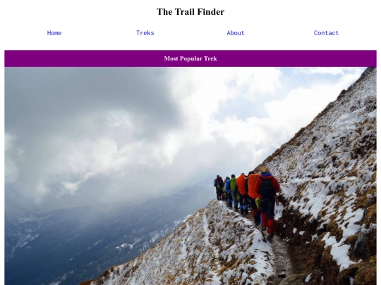 treks screenshot