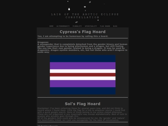 flaghoard screenshot