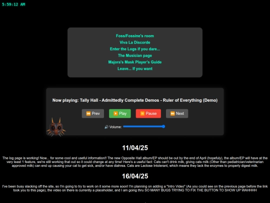 logs screenshot