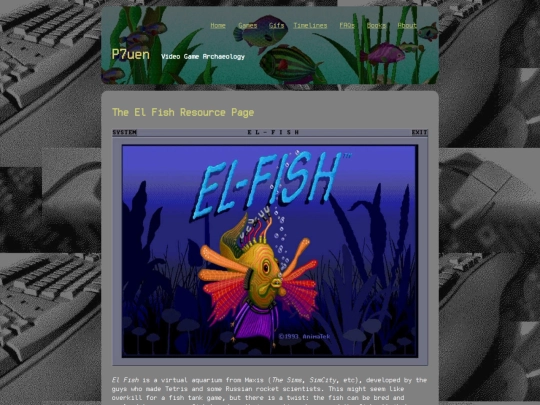 faqs/elfish/El-Fish screenshot