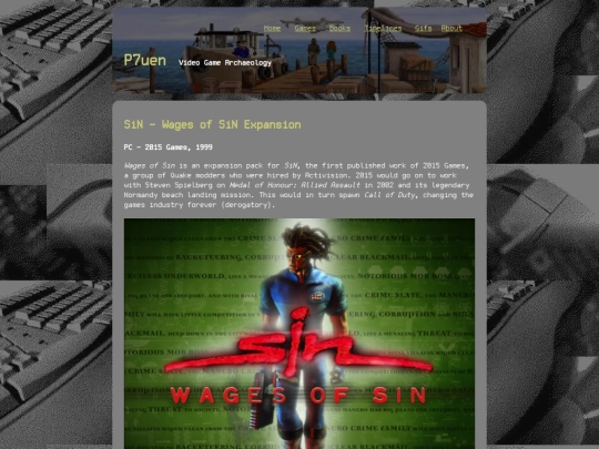 posts/2026-01-01-SiN-Wages-of-Sin screenshot