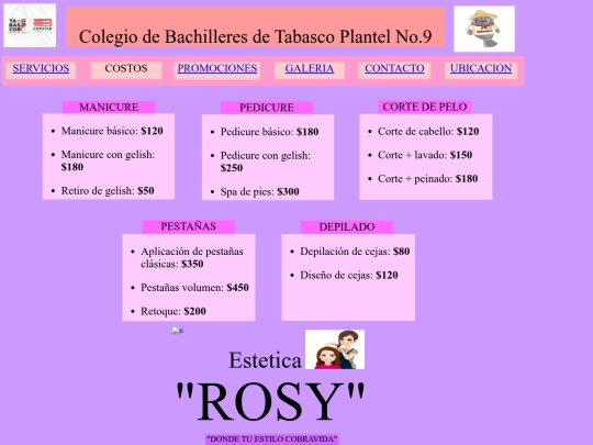 INDEX/HTML/COSTOS screenshot