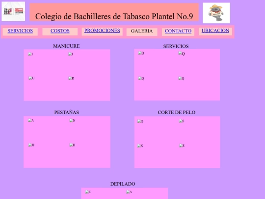 INDEX/HTML/GALERIA screenshot