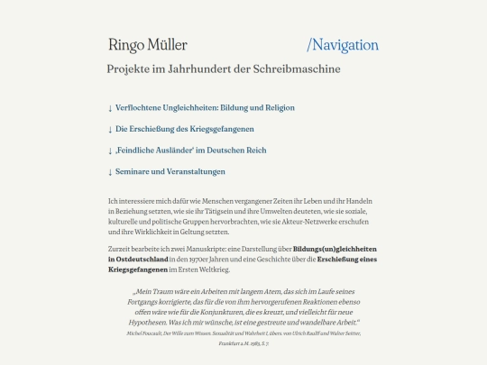 projekte screenshot