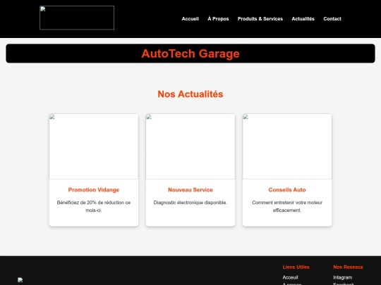 actualites screenshot