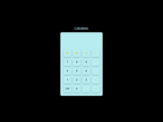 calculator screenshot