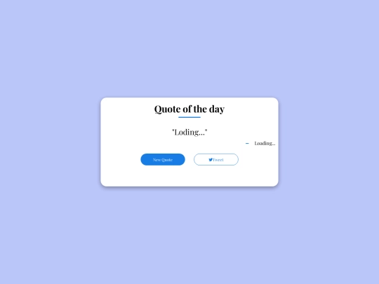 quotes generation application screenshot