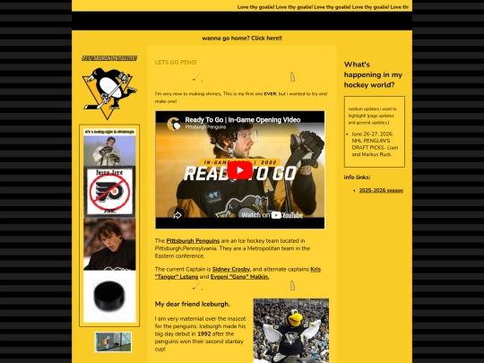 pages/penguins screenshot
