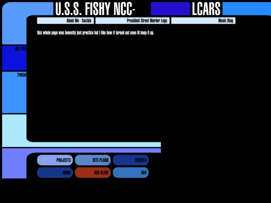 LCARS screenshot
