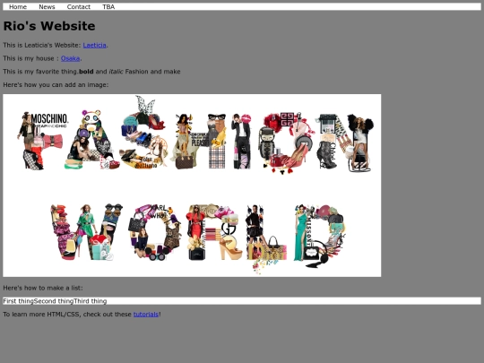 index screenshot