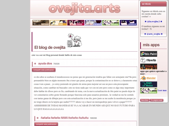 blog screenshot