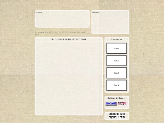 testpage1 screenshot