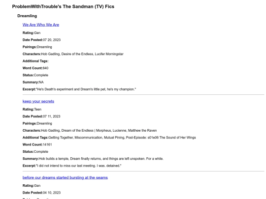TheSandman screenshot