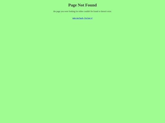 not_found screenshot