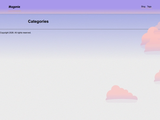 categories screenshot
