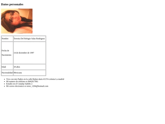 YoTeresita screenshot