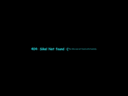 not_found screenshot