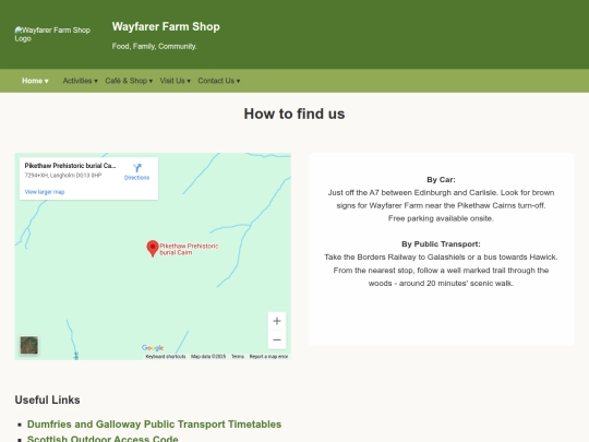 visit-and-contact/map screenshot