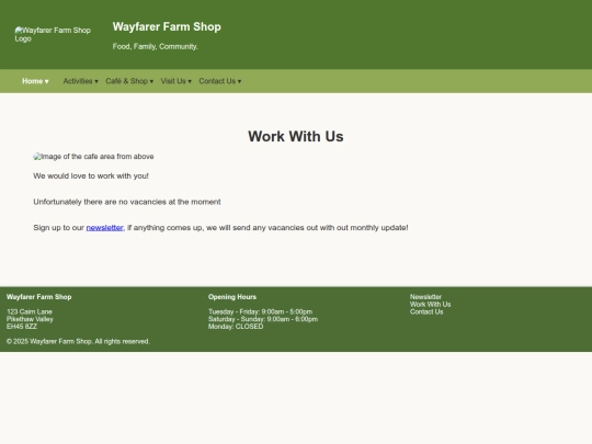 visit-and-contact/vacancies screenshot