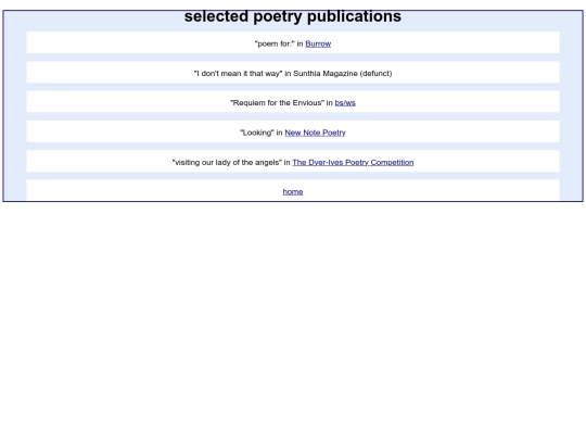 poetry screenshot