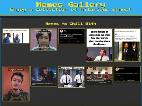 memes screenshot
