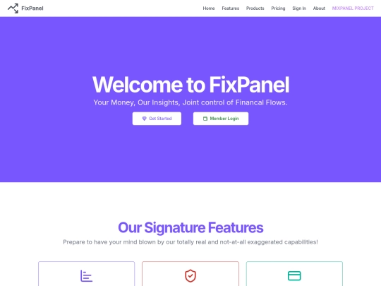 fixpanel screenshot