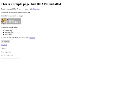 mpVanilla/heap screenshot