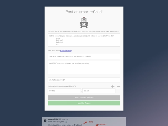 scPost screenshot