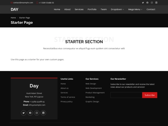 session_replay/Day/starter-page screenshot