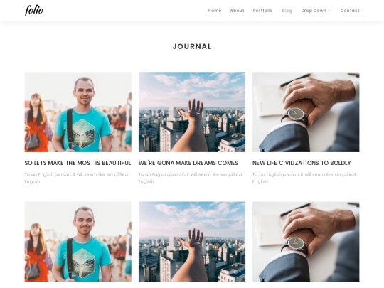 session_replay/Folio/blog-grid screenshot
