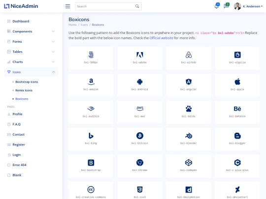 session_replay/NiceAdmin/icons-boxicons screenshot