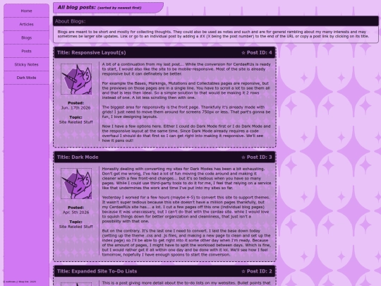 blogs screenshot