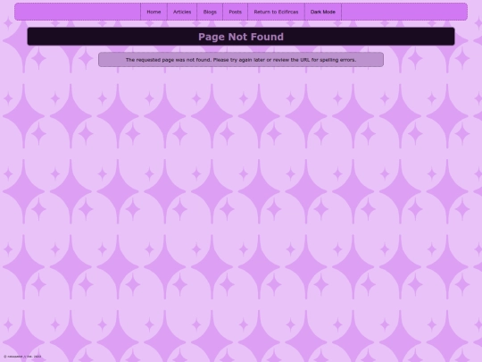 not_found screenshot
