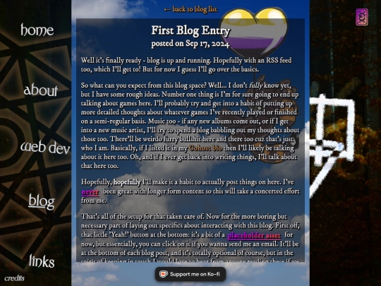 blog/entry/the-first-blog screenshot