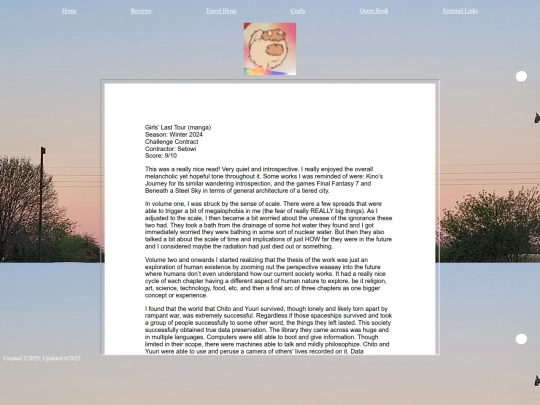 mangareviews/GLT screenshot