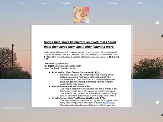 songreviews/Playlist2 screenshot