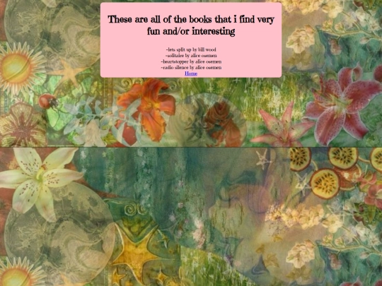 books screenshot