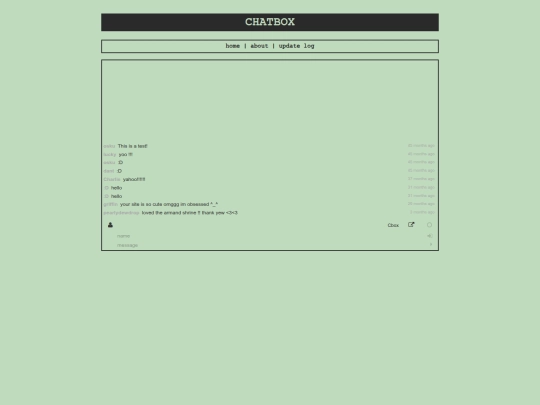 chatbox screenshot