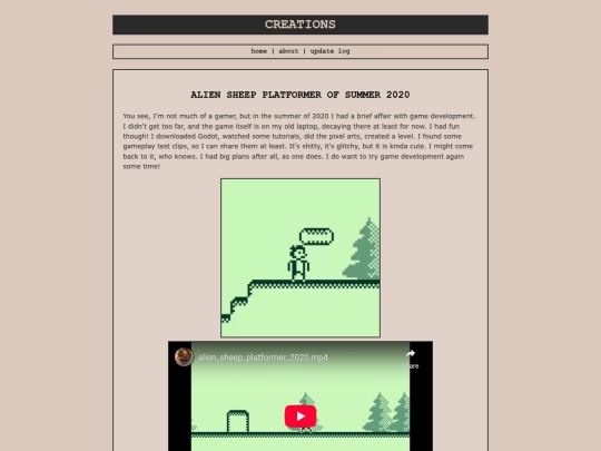creations screenshot