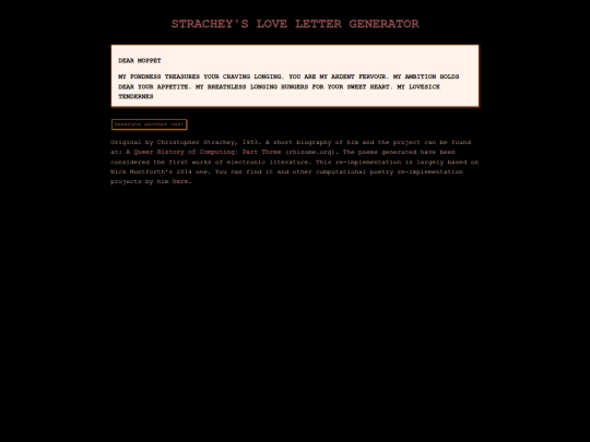 loveletters screenshot