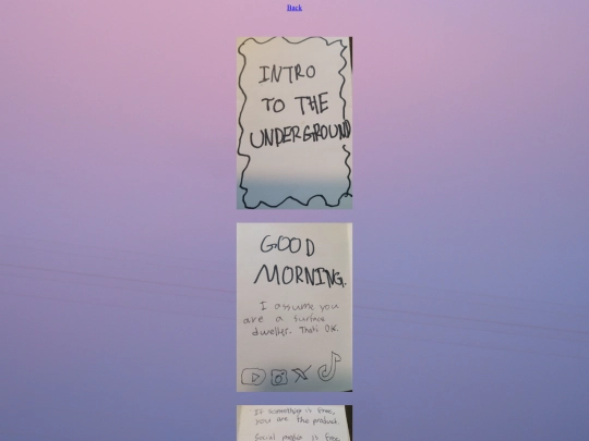 zines/Intro to the Underground screenshot