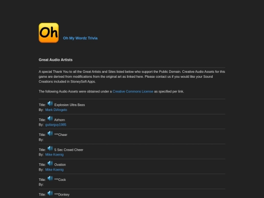 attributions_audio screenshot