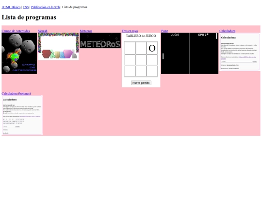 listaprog screenshot